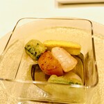 ラ・ターブル・ド・プロヴァンス - ホタテ貝の燻製