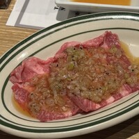 横浜焼肉kintan - サービスのねぎ塩たん
