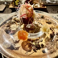 レストラン ノリ - オードブル、ダチョウのお肉
