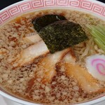 幸楽苑 - 背油中華そばアップ