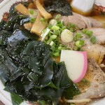 丸川屋 - わかめラーメン
