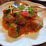 チャミヤラキッチン - かぼちゃのサブジ