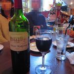 チャミヤラキッチン - 開始５分、インド赤ワインに変えまして。。。