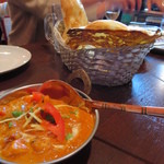 チャミヤラキッチン - アルーベイガン＆ナン