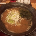 花の木 - 特製磯のり味玉魚醤麺697円