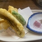 鮨　えにし - 穴子天ぷら