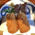 山風木 - 牛たん･カニクリームコロッケ