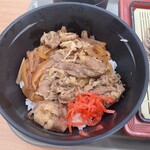 千園 - ミニ牛丼