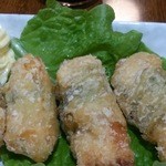 和の粋 - 2014.4.4　ささみの梅しそ揚げ