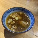 支那そば なかじま - つけ汁醤油