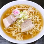 食堂なまえ - 極太手打ちラーメン￥620　2024.8.12