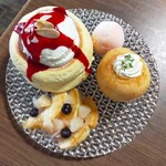 トイチパンケーキ - 上から