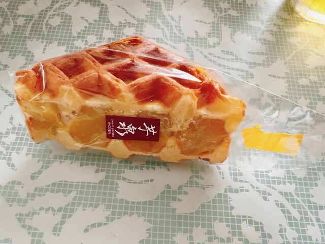 安納芋ッフル 安納芋ッフル おいも感たっぷり♪さつまいものワッフル