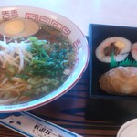 長沢ガーデン レストラン - 第1回目投稿：醤油ラーメンセット