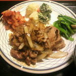 ごはん畑 - 豚しょうが焼定食