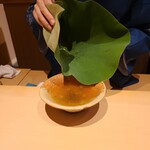 日本料理 山崎 - 出し汁は飲み干しました