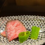 日本料理 山崎 - 松阪牛イチボ