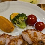 キッチン ブルー グローブ - 備え付け野菜の