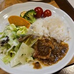 キッチン ブルー グローブ - 半分のこして、最後のワンプレート