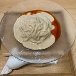 飯田商店 - 湯河原十二庵・香り豆の豆乳の冷やし担々麺　この中身がすごい