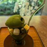 無碍山房 サロン・ド・ムゲ - 抹茶感強めな抹茶アイス♡