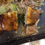 てっぱん家こたろう - ピースの纏まりもあり イカ天もいい感じ ♡