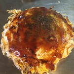 てっぱん家こたろう - 肉玉そば＋イカ天   1155円なり