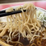 ラーメン もっけだの - 『中華そば(あっさり)』の麺