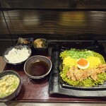 鮮味・鉄板酒場いっとく - 瓦そば定食