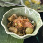 Aoywaan Riverside Thai Cuisine - ②カボチャを器にしたダックのレッドカレー