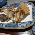 三吉橋 小嶋屋 - きのこの天ぷら