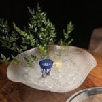 焼肉牛印 - プレザオラと玉蜀黍の冷製スープ