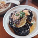 笑や - 揚げ出しナス（400円）