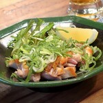 シウマイ堂 正屋 - 丹波地鶏ももタタキ