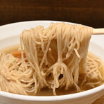 NIBOSHI MANIA - 伊吹いりこの冷やかけ 麺リフト