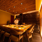 鮨 かぐら - メインカウンター