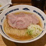 NIBOSHI MANIA - 銀鱗カワハギ煮干蕎麦 950円