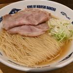 NIBOSHI MANIA - 銀鱗カワハギ煮干蕎麦 