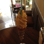 ジェラテリア アクオリーナ - はちみつソフト（560円）