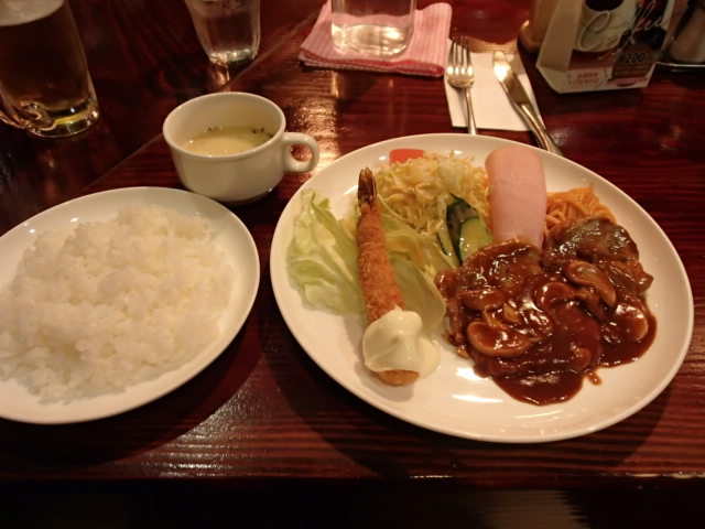 閉店 洋食hayashi グリルハヤシ 旧居留地 大丸前 洋食 食べログ