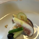 湖香六根 - イチジクのしらあえ　