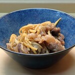 家庭料理 小川 - 牛肉新しょうが