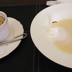 アールグレー - 2014.3.16ver.③ピラフ(あさり)＆さつまいもとりんごのポタージュ♪