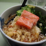 鯉とうなぎのまるます家 - たぬき豆腐￥500