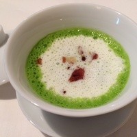 オマージュ - グリーンピースのポタージュ