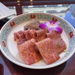 叙々苑 名古屋栄店 - カルビ3種盛り