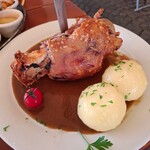 Paulaner am Dom - Grilled pork knuckles
