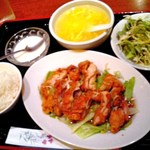 仙桃 - 【2014/4】平日875円ランチ・油淋鶏定食