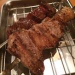 Gobu+ - イベリコ豚串と、牛肉の串
