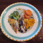 ダルブリガンテ - 前菜（味付けがとても美味しかったです）